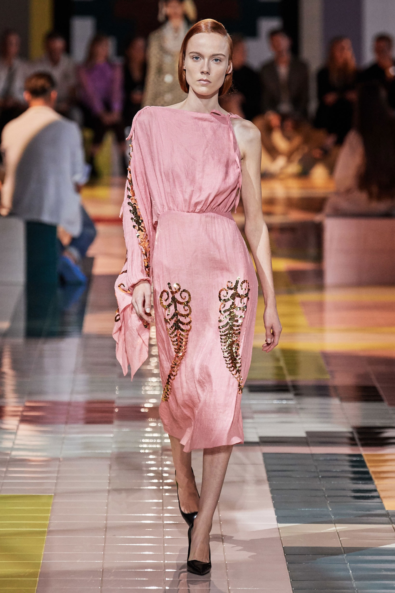 Prada Spring Summer 2020 Collection Milan Fashion Week Dress Pink