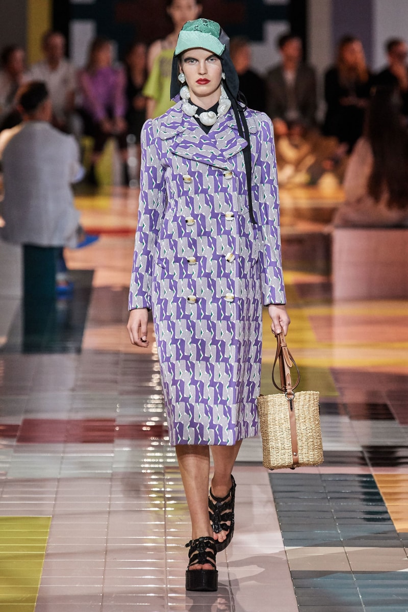 Prada Spring Summer 2020 Collection Milan Fashion Week Jacket Purple