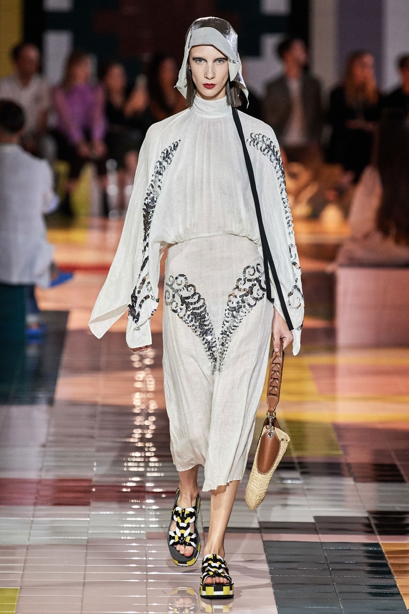 Prada Spring Summer 2020 Collection Milan Fashion Week Shirt Tan
