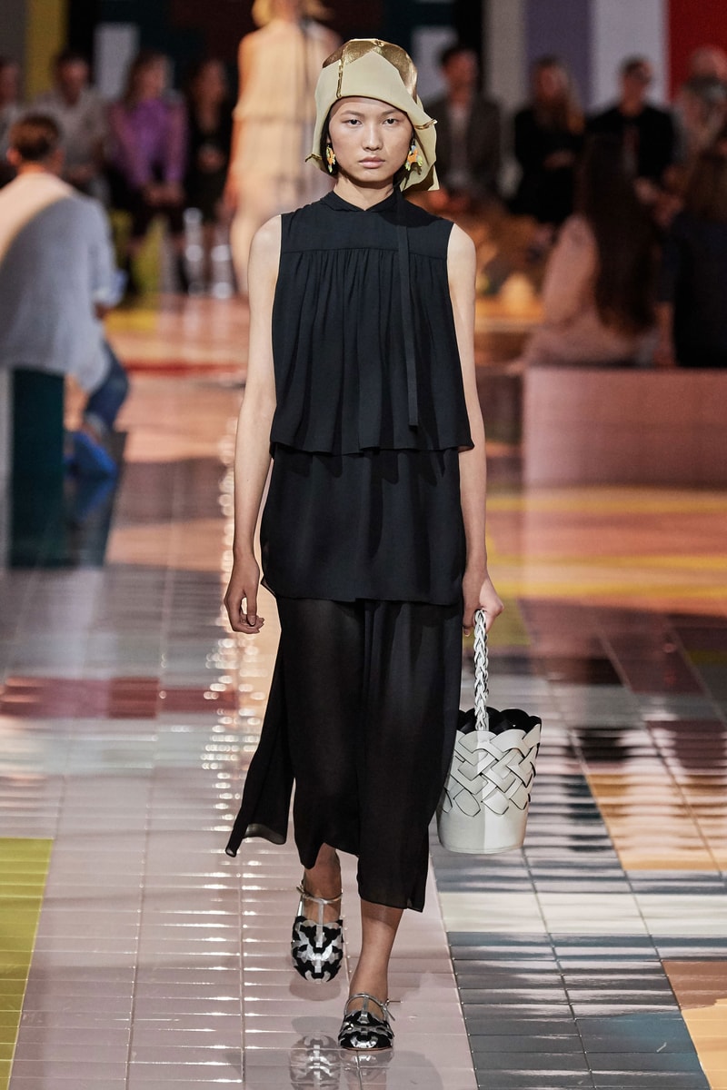 Prada Spring Summer 2020 Collection Milan Fashion Week Dress Black