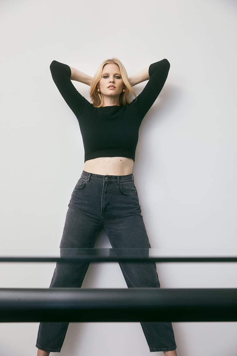 reformation fall ref jeans denim sustainability eco friendly collection lara stone fashion clothes dresses jackets jumpsuits