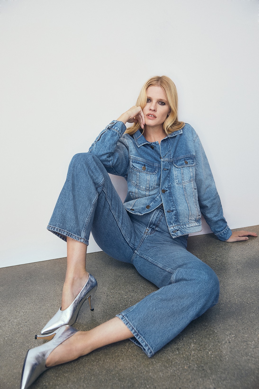 reformation fall ref jeans denim sustainability eco friendly collection lara stone fashion clothes dresses jackets jumpsuits