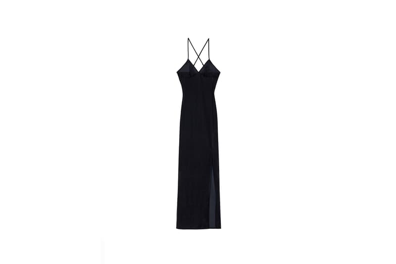 Savage X Fenty Fall Winter 2019 Lingerie Collection Slip Dress Black Amazon