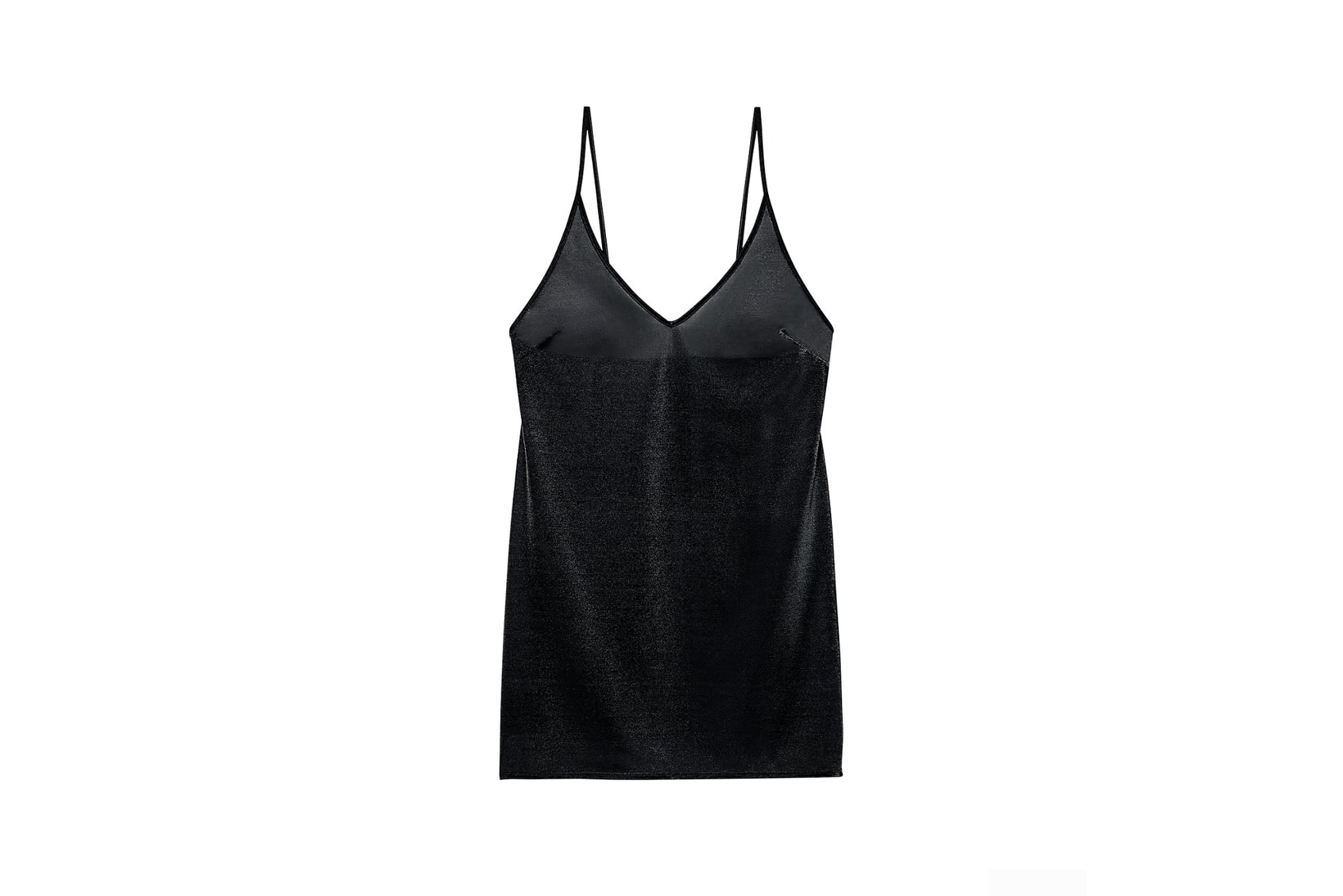 Savage X Fenty Fall Winter 2019 Lingerie Collection Slip Dress Black Amazon