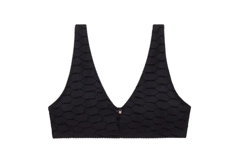 Savage X Fenty Fall Winter 2019 Lingerie Collection Bra Black Amazon