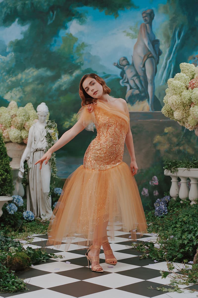 rodarte spring summer 2019 lookbook dress kiernan shipka