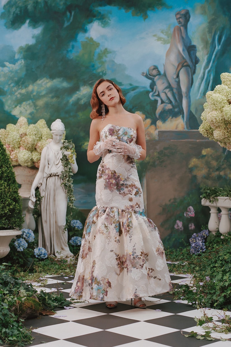 rodarte spring summer 2019 lookbook dress kiernan shipka