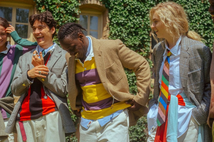 Rowing Blazers' FW19 Lookbook Is Filled With Color-Blocked Collegiate Staples