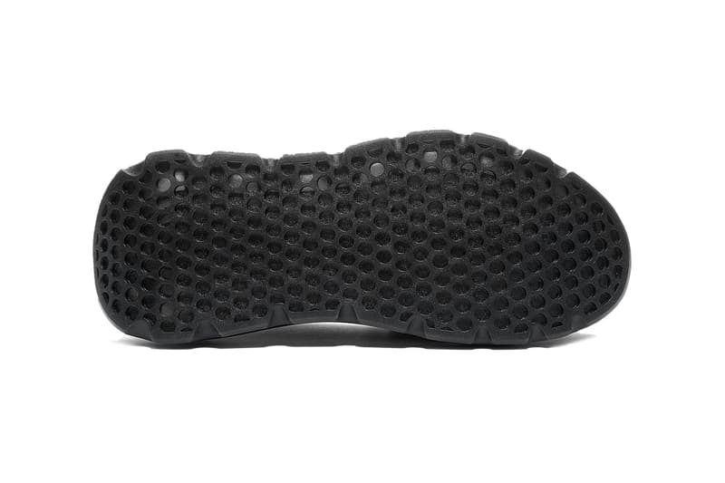 shoes 53045 loaf air loafer sneaker chunky bubble sole black footwear