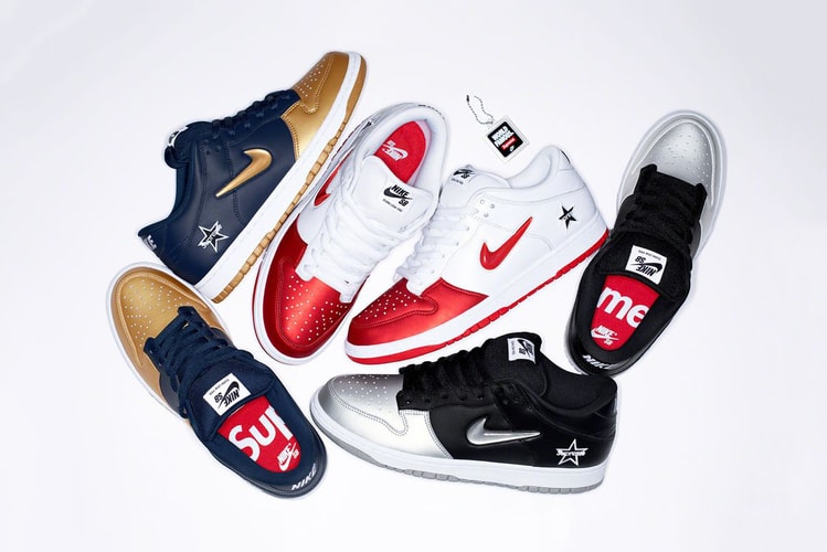 An On-Foot Look at Supreme x Nike's Dunk SB Collection