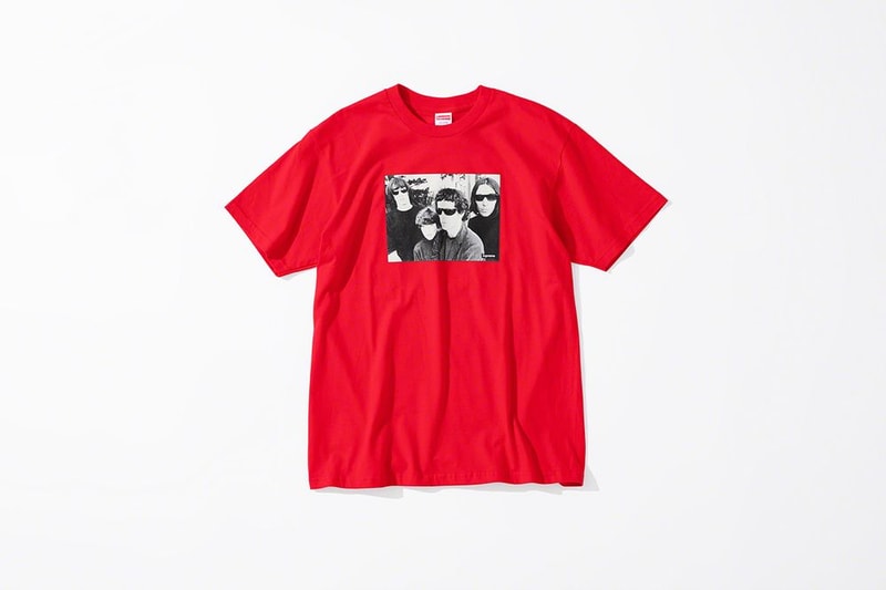 Supreme x The Velvet Underground Fall 2019 Collection T Shirt Red