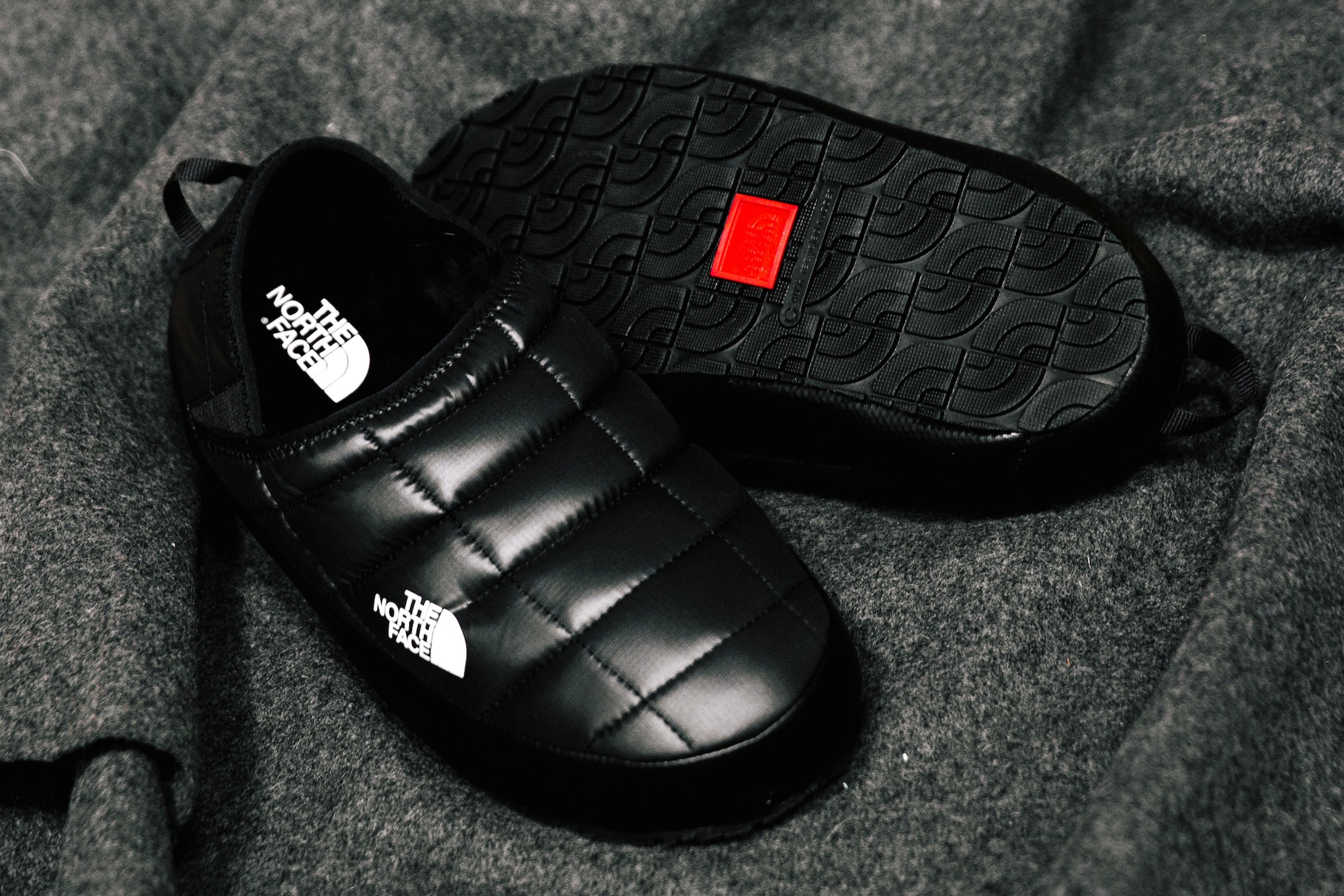 The North Face Puffer Sandals Slides Shoes TNF Winter Warm Footwear 