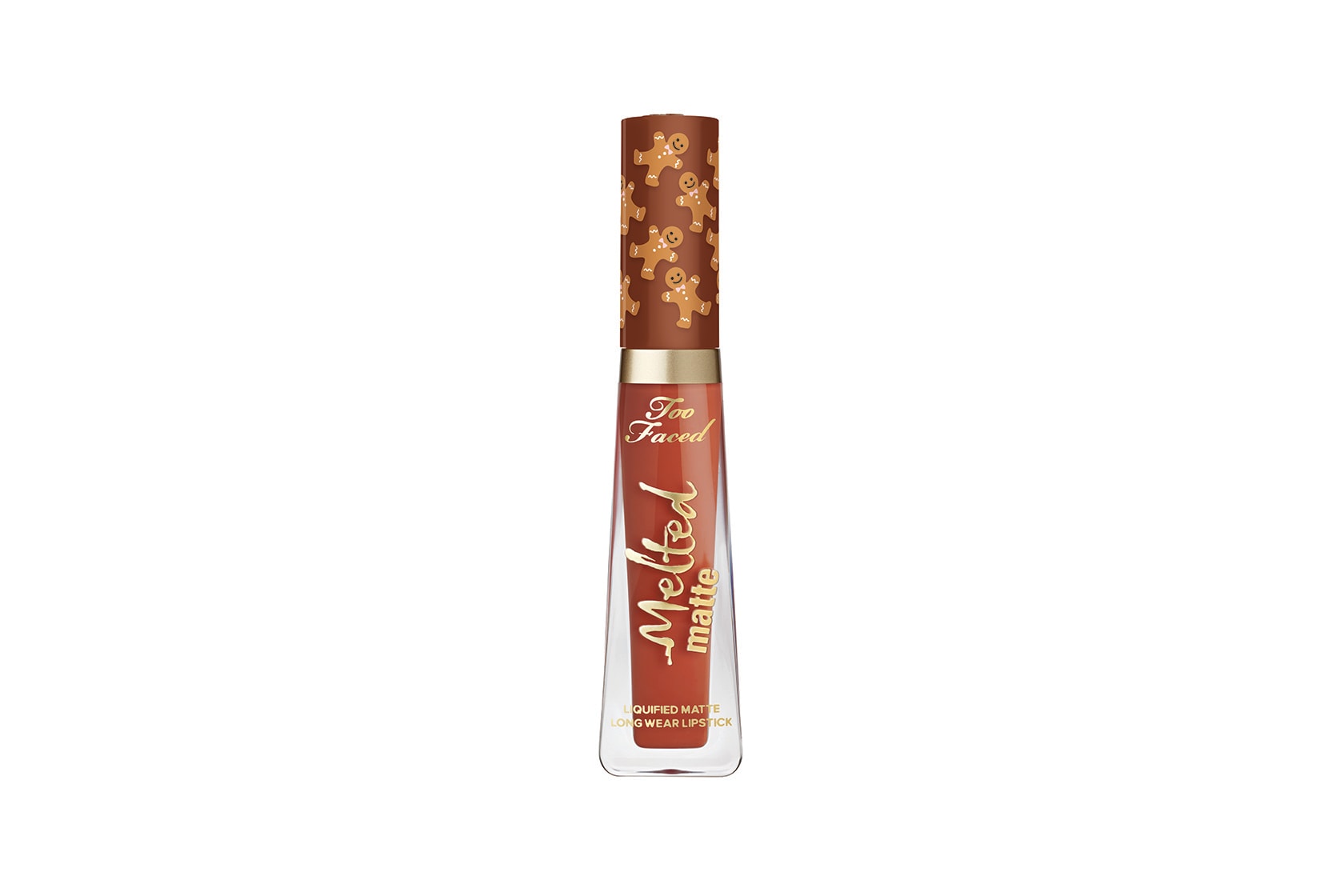 too faced holiday christmas 2019 makeup collection gingerbread beauty lip matte