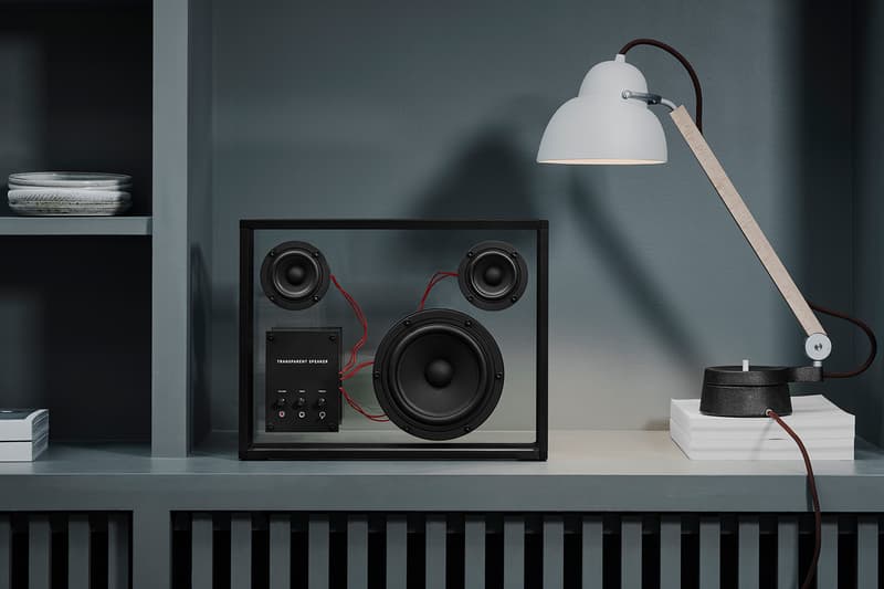 Transparent Sound See Through Glass Speakers Home Audio Scandinavia Minimal Sweden Stockholm Design Interiors Homeware Tech