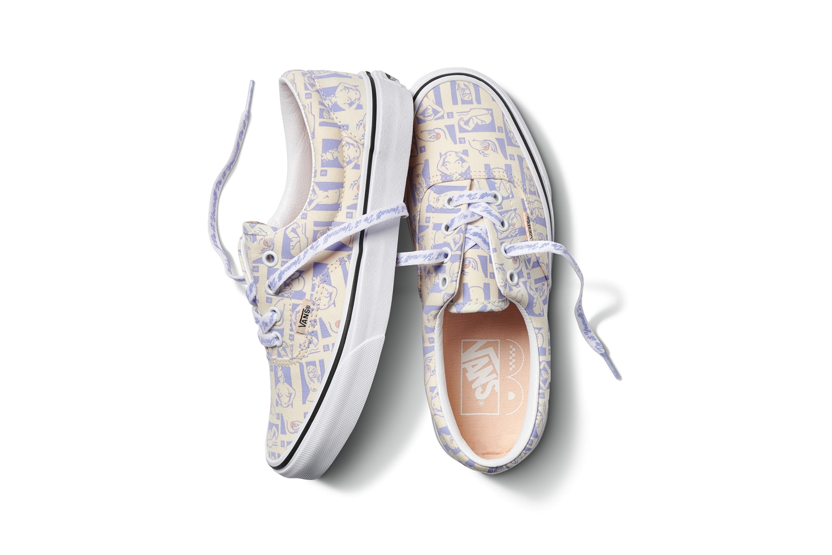 CoppaFeel! x Vans Breast Cancer Awareness Collection Era Blue White