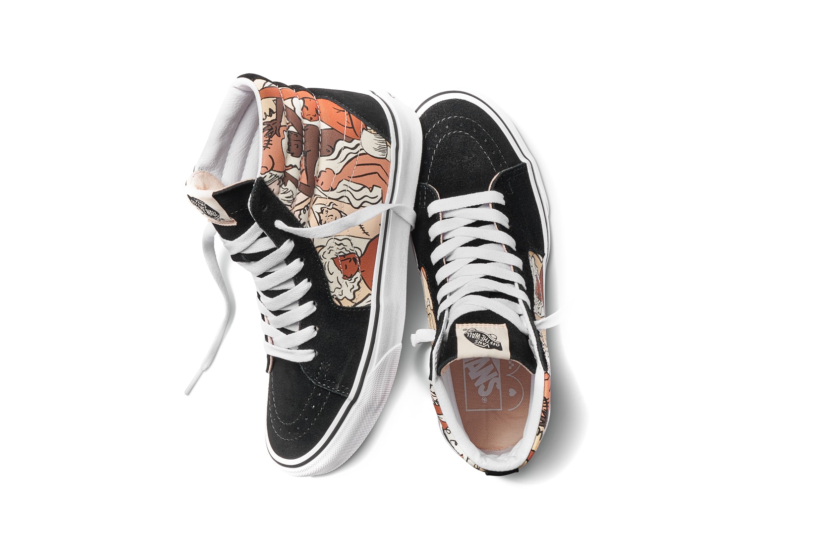 CoppaFeel! x Vans Breast Cancer Awareness Collection Old Skool Black White Brown