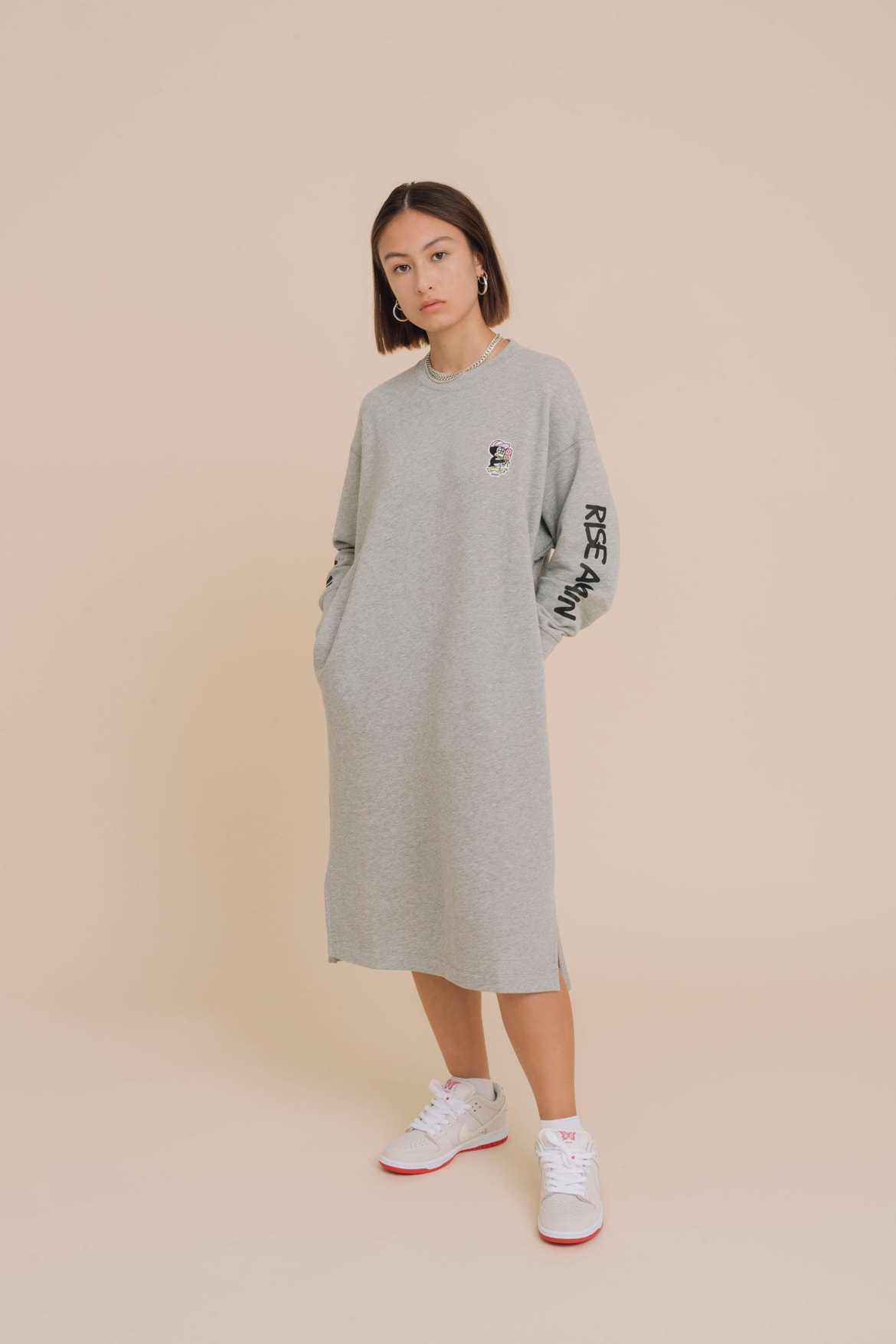 الشخص المسؤول عن لعبة رياضية الضوضاء اختراق Uniqlo Sweater Dress Mickey Analogdevelopment Com