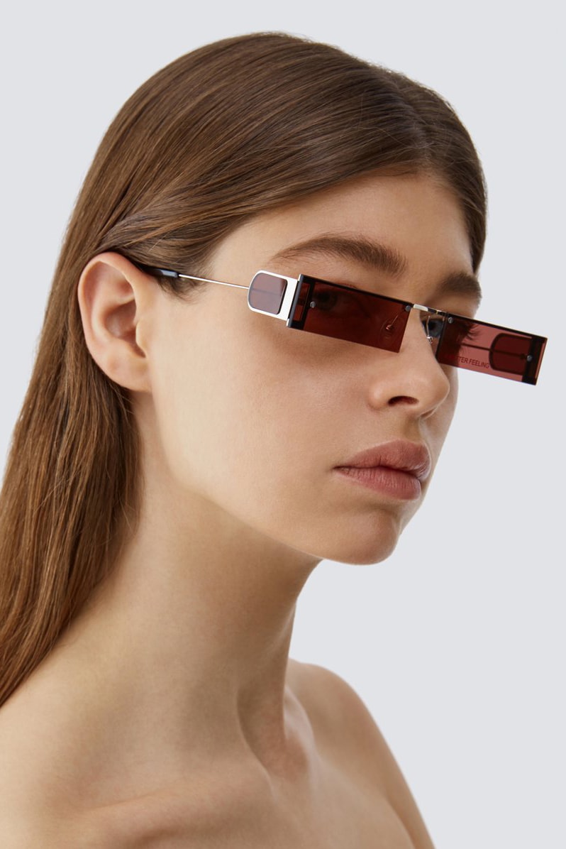 A BETTER FEELING Minimal Futuristic Eyewear Brand Sunglasses Stainless Steel