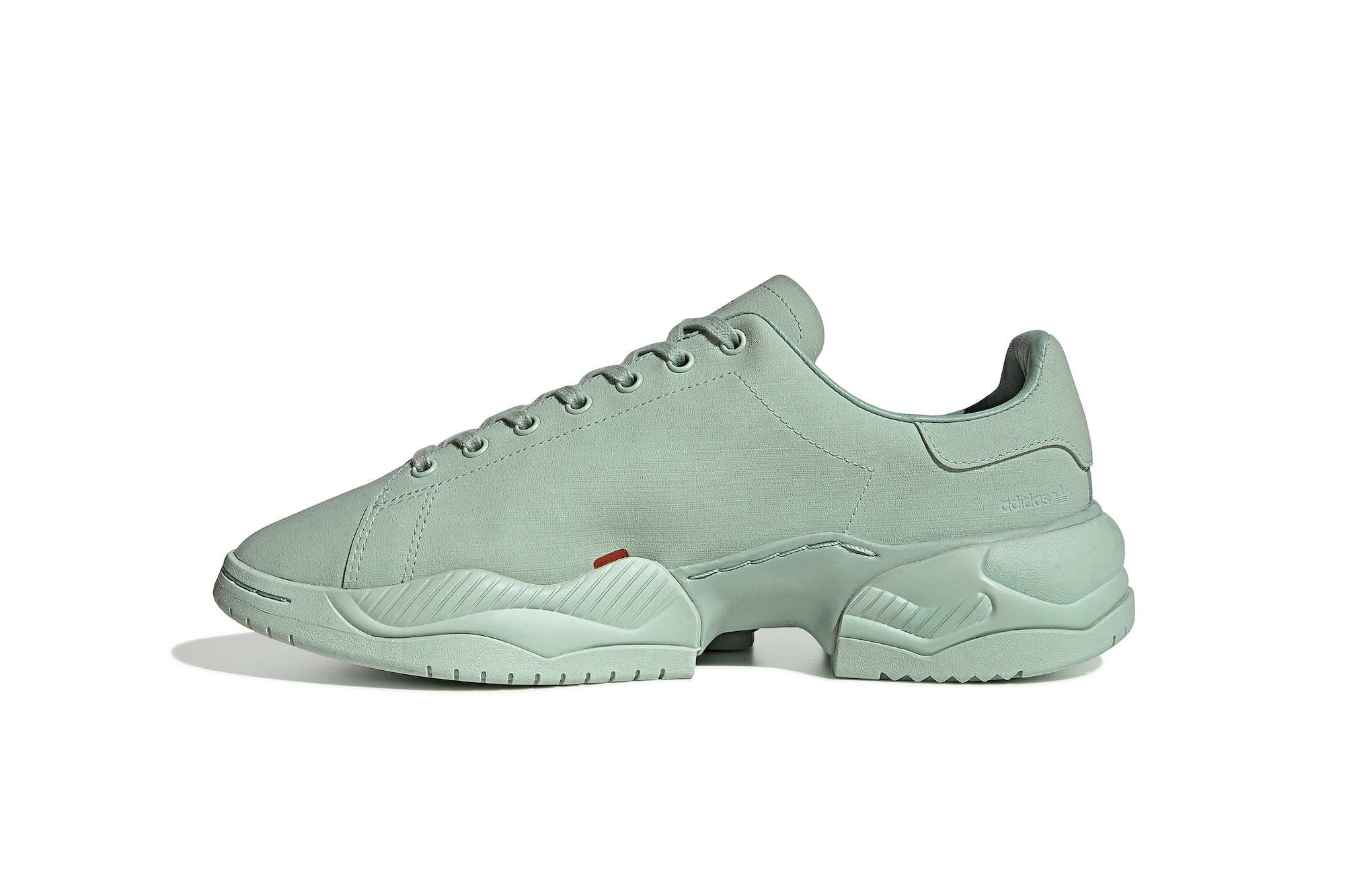 OAMC x adidas Originals Type O-2 Sneaker Release Mint Green White Cream Black Color Chunky Sole Minimal Trainer Shoe Footwear 