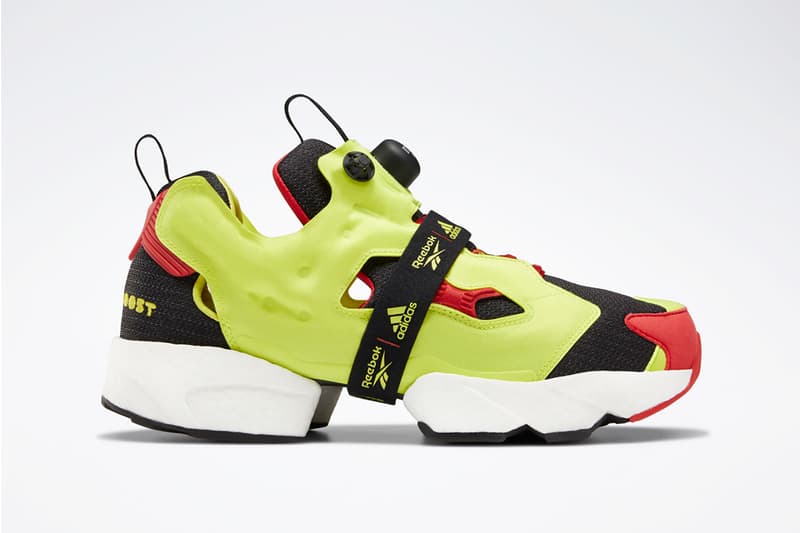 adidas reebok instapump fury boost prototype og meets og release date black white blue neon green sneakers footwear shoes sneakerhead