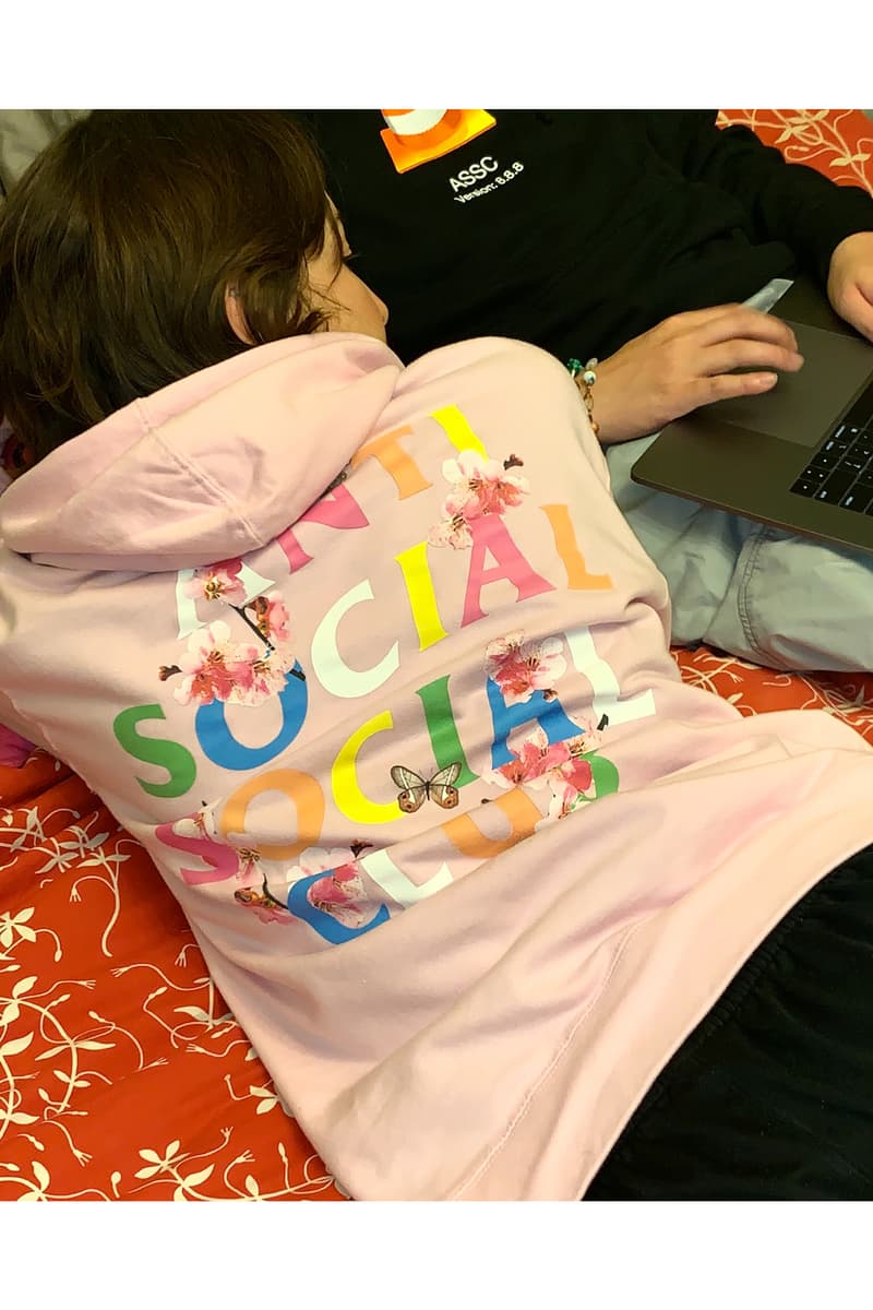 anti social club assc fall winter collection feeling anxious for no reason hoodies t-shirts jackets