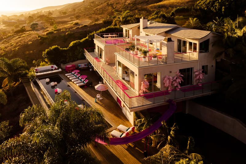 Barbie's Malibu Dreamhouse Now Listed on Airbnb Resort Pool Luxury House Jen Atkin Meet and Greet Kitchen Theme Pink