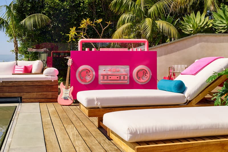 Barbie's Malibu Dreamhouse Now Listed on Airbnb Resort Pool Luxury House Jen Atkin Meet and Greet Kitchen Theme Pink