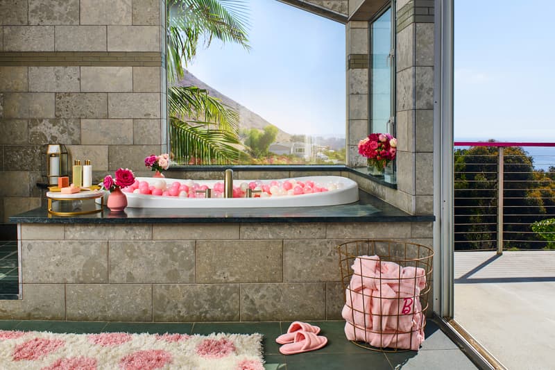 Barbie's Malibu Dreamhouse Now Listed on Airbnb Resort Pool Luxury House Jen Atkin Meet and Greet Kitchen Theme Pink