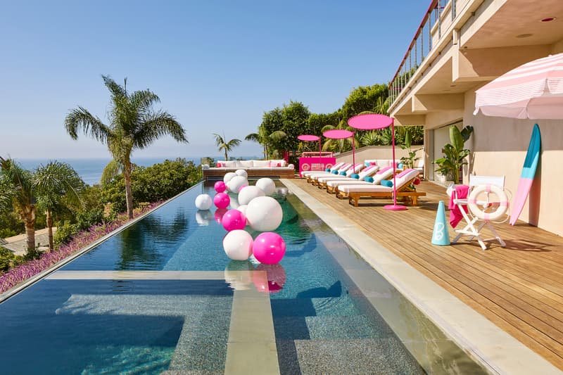 Barbie's Malibu Dreamhouse Now Listed on Airbnb Resort Pool Luxury House Jen Atkin Meet and Greet Kitchen Theme Pink