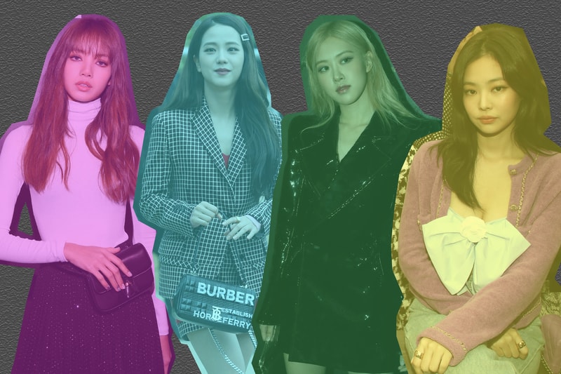 BLACKPINK Lisa, Jennie, Jisoo, Rosé Fashion Month Saint Laurent CELINE Chanel Burberry Fashion Week Shows Social Media K-Pop