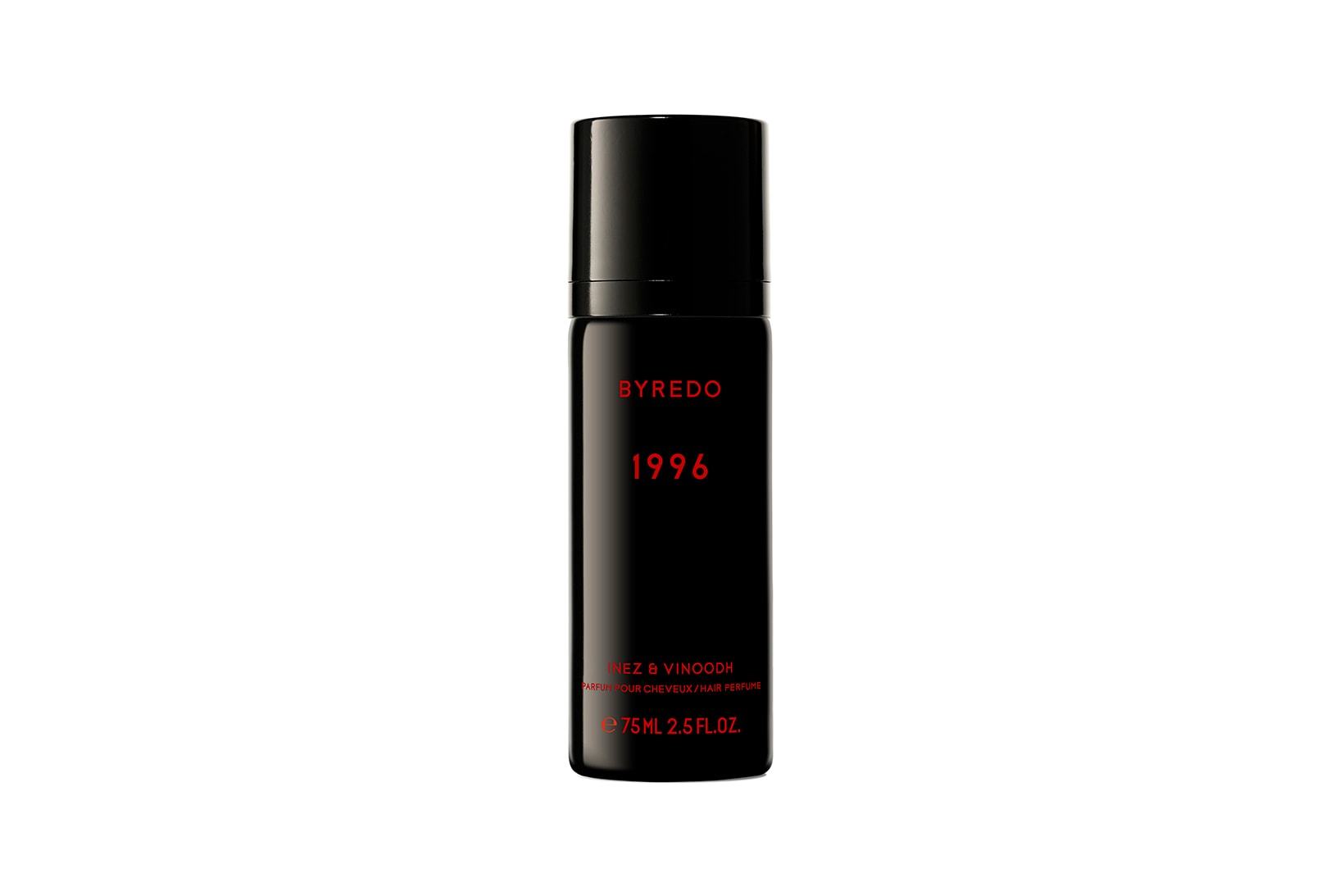 byredo kirsten 1996 limited edition collection hair perfume fragrance travel case hand cream black red 