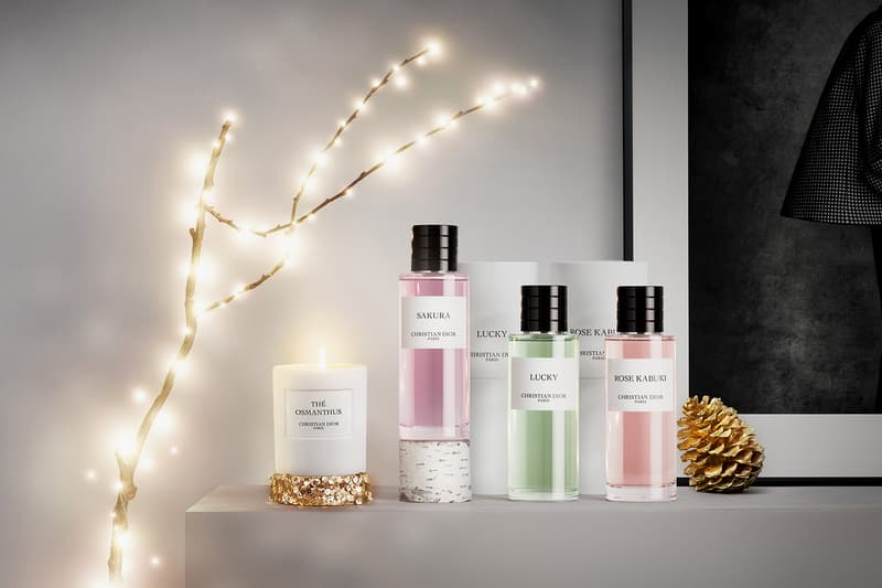 christian dior christmas scented candles homeware
