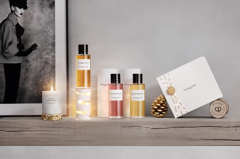 christian dior christmas scented candles homeware