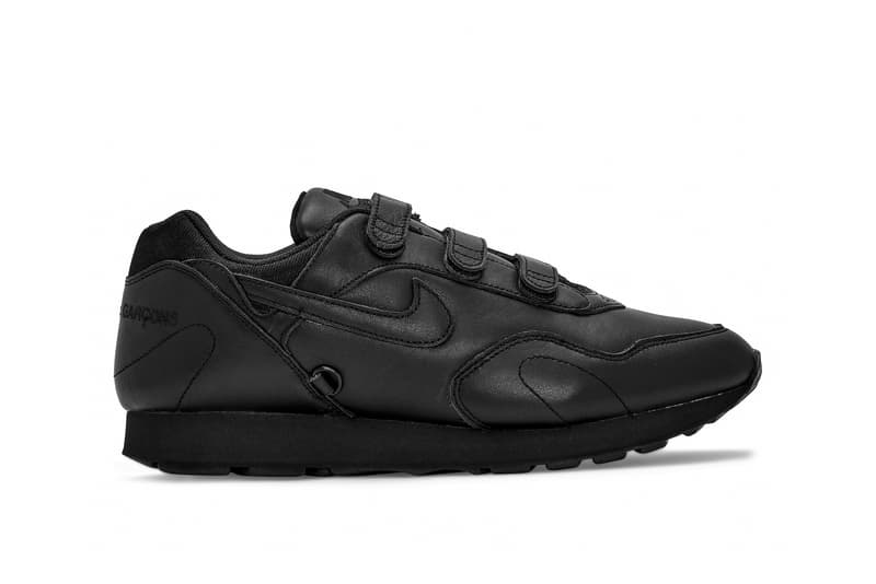 COMME des GARÇONS x Nike Outburst Release Date Sneaker Trainer Silhouette Chain Detachable Shoe COllaboration Frieze Week Dover Street Market London