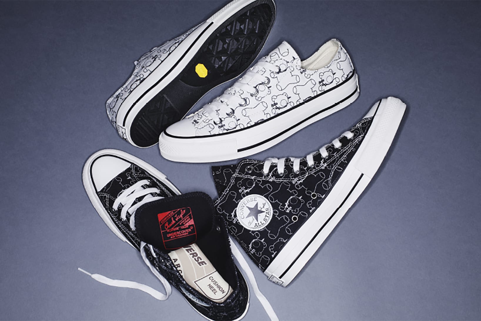 converse graphic shoes