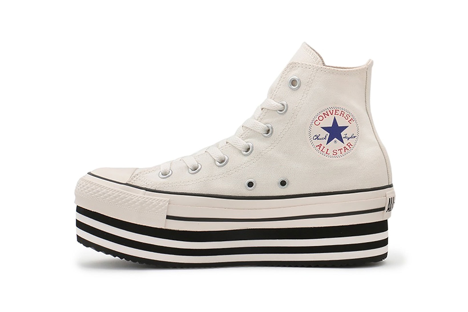 converse all star chunky line hi chuck taylor womens sneakers white black shoes footwear sneakerhead