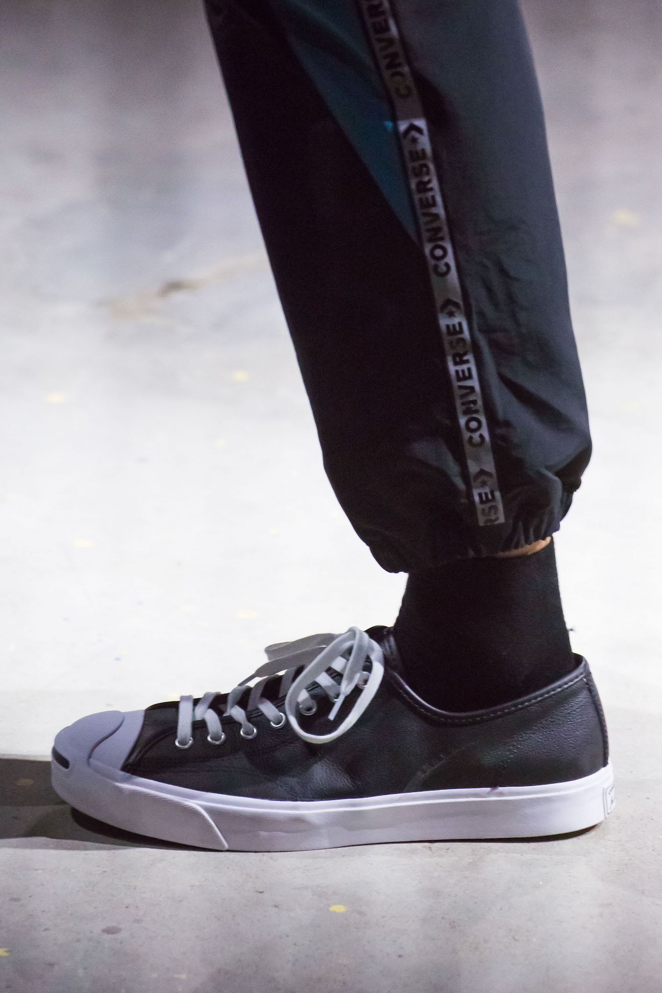 Feng Chen Wang Debuts New Converse Collaboration Shanghai Fashion Week Runway Collection Sneaker Shoe White Black Chuck Taylor One Star Jack Purcell