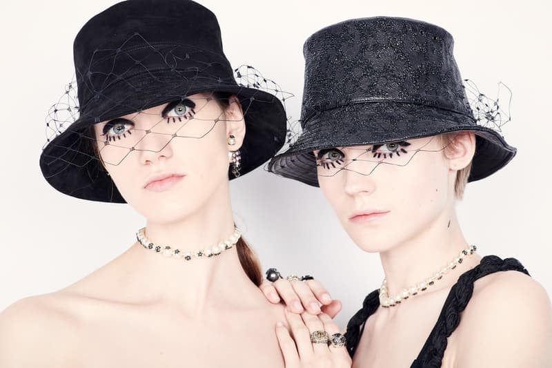 Dior Monogram Bucket Hats Fall/Winter 2019 Drop Maria Grazia Chiuri Accessories Hat Stephen Jones FW 19 Collection