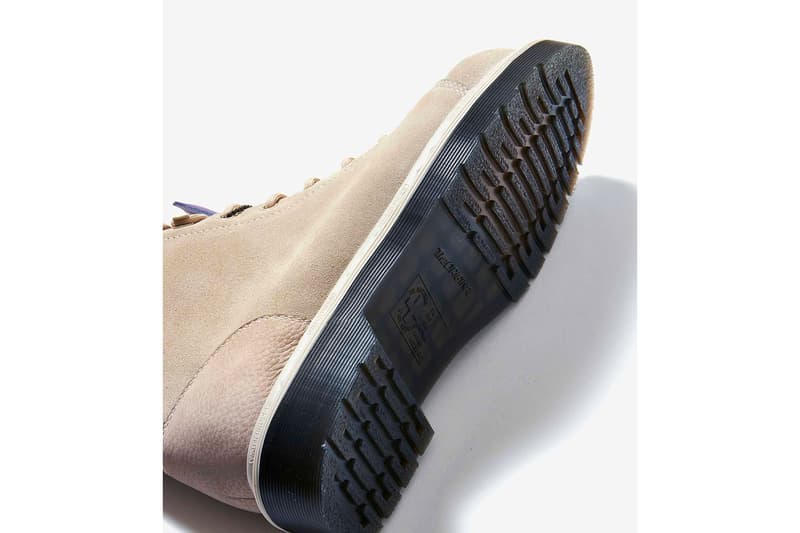 dr martens nanamica the north face 9 tie boot black beige purple shoes footwear