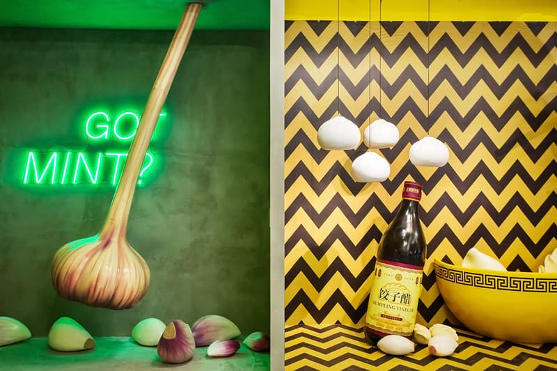 dumpling and associates food art pop up exhibition los angeles