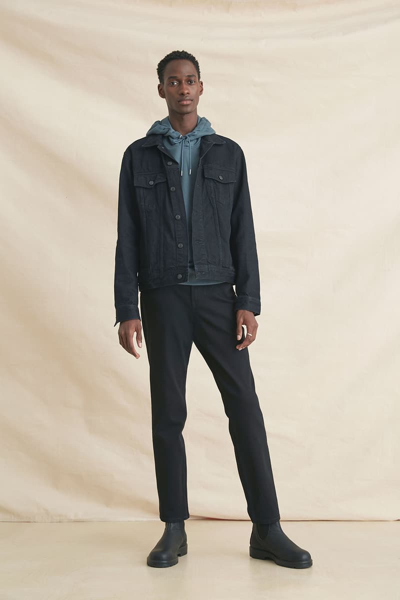 everlane pop in at good sustainability silk cashmere sweaters denim jackets shirts coats outerwear shoes