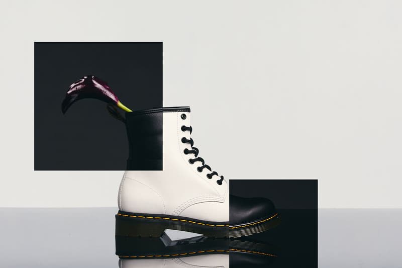 footaction gender neutral dr. martens 1460 8-eye boot converse all star hi lookbook