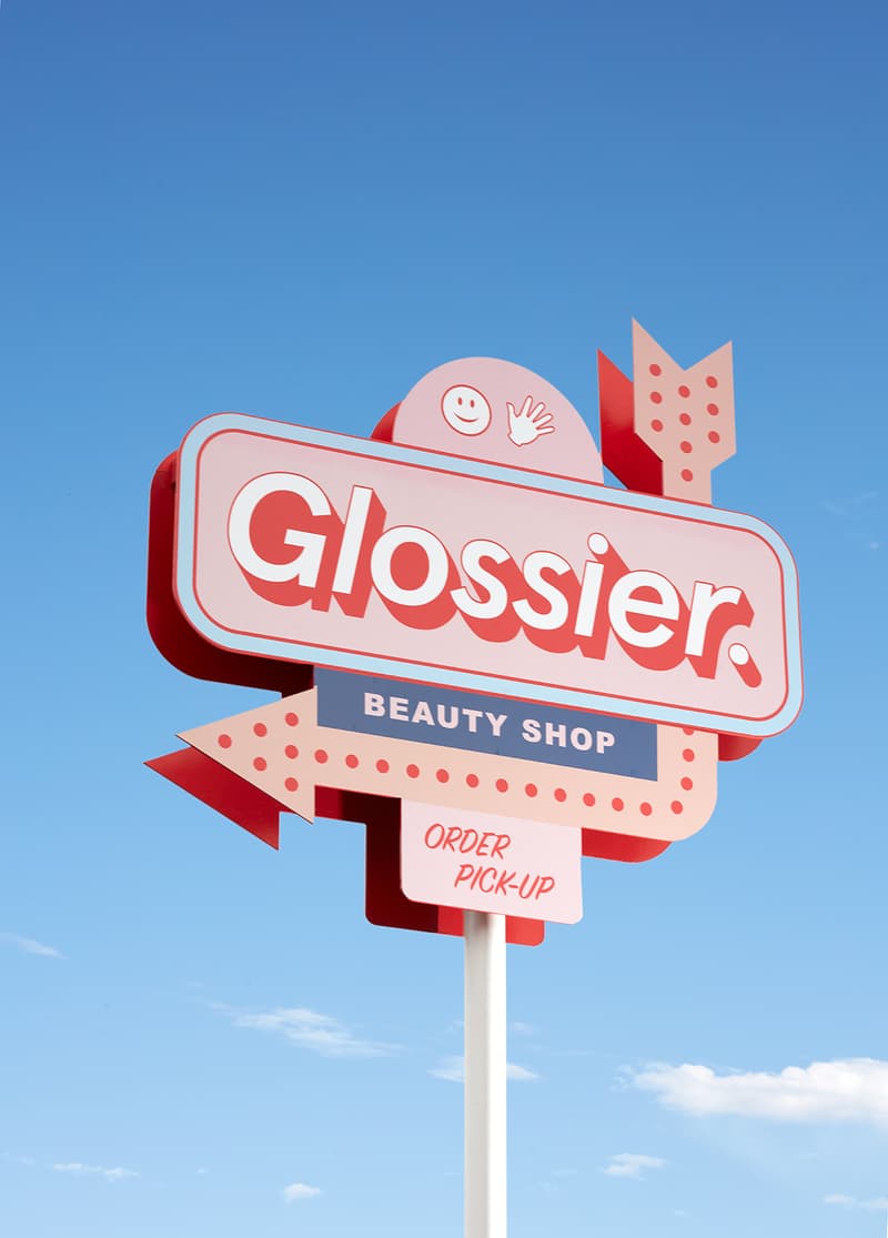 Glossier Miami Pop Up Inside Look