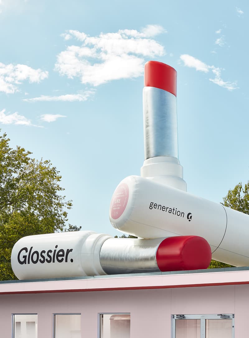 Glossier Miami Pop Up Inside Look