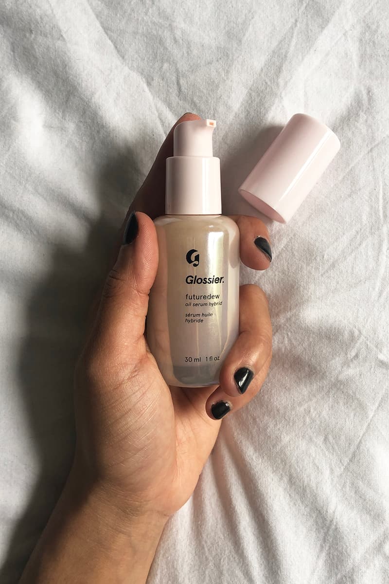 Glossier Futuredew Face Oil Serum Hybrid Review Skincare Beauty Vegan Emily Weiss Millennial