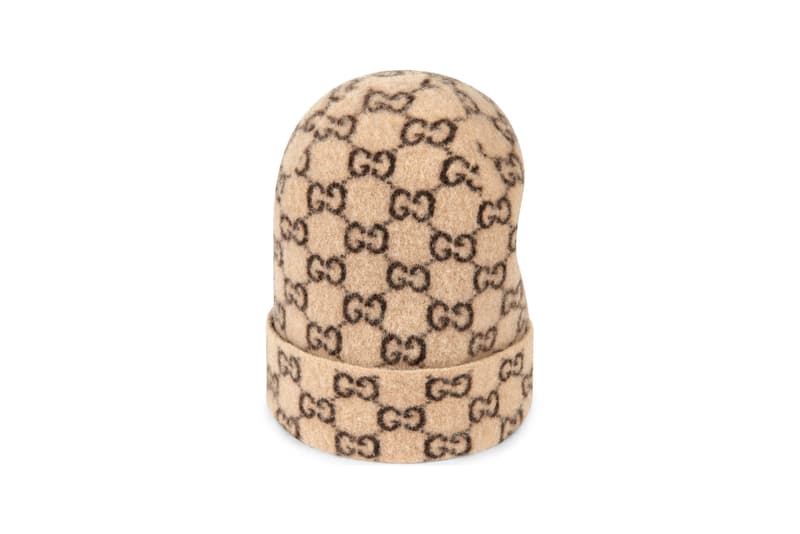 gucci towards winter collection monogram mule shoes beige brown bag backback gg logo