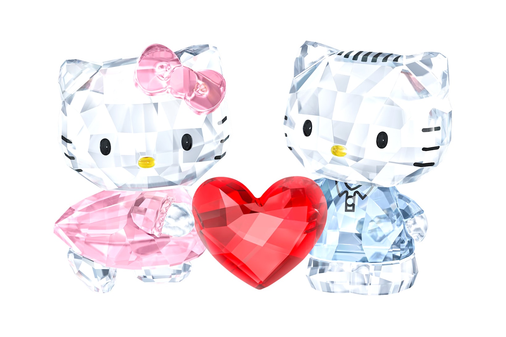 Hello Kitty Swarovski Crystal Dear Daniel Heart