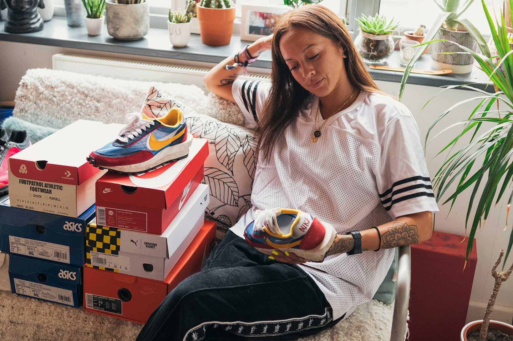 Jess Gavigan Juice Gee Female Sneaker Collector UK Interview @juicegee Sneakerhead