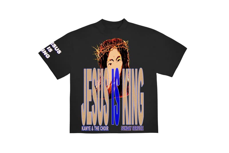 Kanye West Jesus Is King Merch AWGE T-Shirt Black