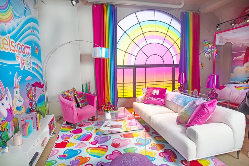 lisa frank hotels com apartment flat room stuff toys furniture couch table lamp rainbow